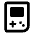 Gameboy Icon from Rounded Line - Material Pro Set