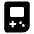 Gameboy Fill Icon from Rounded Fill - Material Pro Set