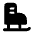 Ice Skating Fill Icon from Rounded Fill - Material Pro Set