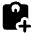 Monitor Weight Gain Fill Icon from Rounded Fill - Material Pro Set