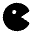 Pacman Fill Icon from Rounded Fill - Material Pro Set