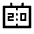 Scoreboard Icon from Sharp Line - Material Symbols Set