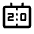 Scoreboard Icon from Outlined Line - Material Symbols Set