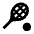 Sports Tennis Fill Icon from Sharp Fill - Material Pro Set