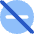 Block Do Not Disturb Off Icon from Core Flat Set