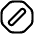 Block Spam List Icon from Plump Line Set