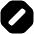 Block Spam List Icon from Plump Solid Set