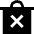 Delete Forever Permanently Empty Trash Icon from Sharp Solid Set
