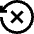 Delete Recently Deleted Cross Icon from Sharp Line Set