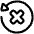 Delete Recently Deleted Cross Icon from Plump Line Set