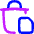 Document On Trash Icon from Flex Neon Set