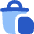 Document On Trash Icon from Flex Flat Set