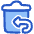 Empty Recycle Bin 1 Icon from Plump Duo Set