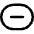 Minus Capsule Icon from Core Line Set