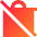 Permanently Delete Icon from Sharp Gradient Set