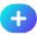 Plus Capsule Icon from Core Gradient Set