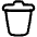 Recycle Bin 1 Icon from Plump Line Set