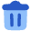 Recycle Bin 2 Icon from Plump Flat Set