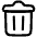 Recycle Bin 2 Icon from Plump Line Set | Free Download as SVG Vector and Transparent PNG | Streamline icons