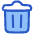 Recycle Bin 2 Icon from Plump Duo Set | Free Download as SVG Vector and Transparent PNG | Streamline icons