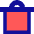 Recycle Bin 4 Icon from Sharp Pop Set