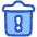 Recycle Bin Alert Icon from Plump Duo Set