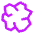 Scrap Of Paper Discard Icon from Core Neon Set