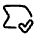 Tag Label Check Select Shevron Icon from Plump Line Set