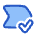 Tag Label Check Select Shevron Icon from Plump Duo Set
