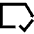 Tag Label Check Select Icon from Sharp Line Set