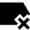 Tag Label Cross Select Icon from Sharp Solid Set