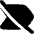 Tag Label Off Disable Shevron Icon from Flex Solid Set