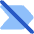 Tag Label Off Disable Shevron Icon from Core Flat Set