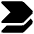 Tags Labels Multiple Shevron Icon from Core Solid Set
