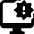 Shopping Broadcast Advertising Monitor Sale Icon from Ultimate Bold Set