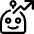 Bot Monitoring Graph Icon from Ultimate Regular Set