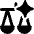 Ai Ethics Policy Balance Icon from Ultimate Bold Set