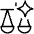 Ai Ethics Policy Balance Icon from Ultimate Light Set