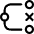 Ai Routing Selection Icon from Ultimate Regular Set