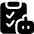 Agent Task Lists Clipboard Icon from Ultimate Bold Set