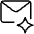 Ai Email Generator Spark Icon from Ultimate Light Set