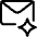 Ai Email Generator Spark Icon from Ultimate Regular Set