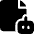 Ai File Robot Icon from Ultimate Bold Set