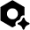 Ai Settings Nut Spark Icon from Ultimate Bold Set