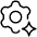 Ai Settings Spark Icon from Ultimate Light Set