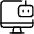Computer Ai Robot Icon from Ultimate Light Set