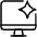 Computer Ai Spark Icon from Ultimate Light Set