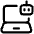 Laptop Ai Robot Icon from Ultimate Regular Set