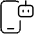 Mobile Ai Robot Icon from Ultimate Light Set