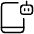 Tablet Ai Robot Icon from Ultimate Light Set